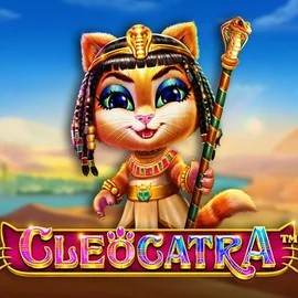Cleocatra online game logo by Pragmatic Play on locowinjuego.es