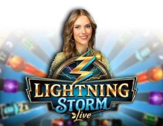 Lightning Storm logo – Live Casino by Evolution at Locowin Casino