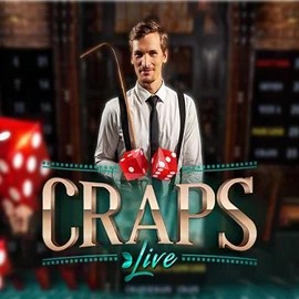 Live Casino logo of Live Craps from Evolution at Locowin Casino