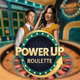 PowerUP Roulette game by Pragmatic Play – logo hosted on Locowin Casino