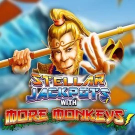 Try Stellar Jackpots with More Monkeys slot by Lightning Box Game on locowinjuego.es – logo image