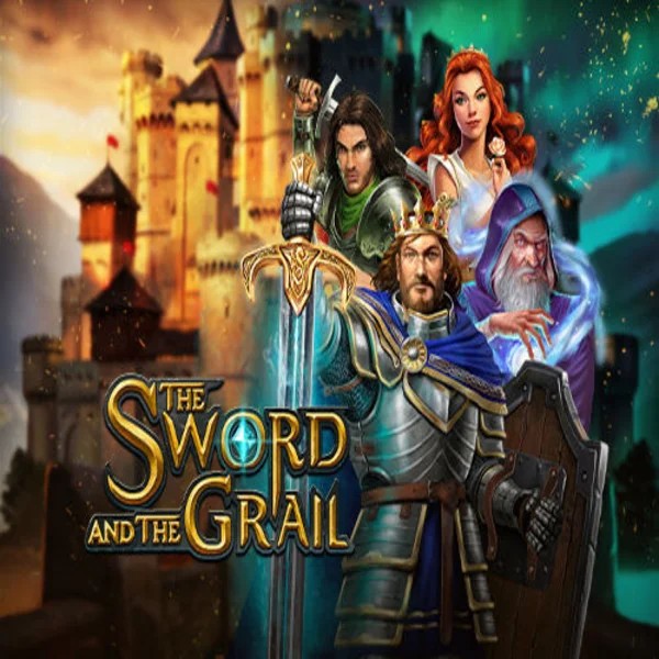 The Sword and the Grail slot visual from Play'n GO available on locowinjuego.es